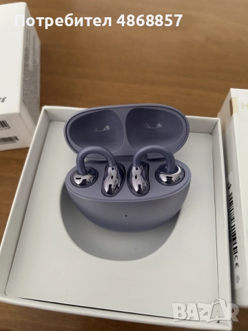 HUAWEI FreeClip 2 + подарък HONOR CHOICE Earbuds Clip , снимка 2 - Безжични слушалки - 55824676