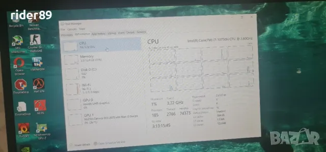 acer triton 300 / i7 10750h / rtx 2070, снимка 3 - Лаптопи за игри - 49658907
