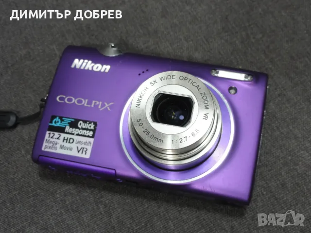 ЦИФРОВ ФОТОАПАРАТ NIKON COOLPIX S5100 12.2MP CCD DIGITAL CAMERA Y2K DIGICAM, снимка 6 - Фотоапарати - 55976426