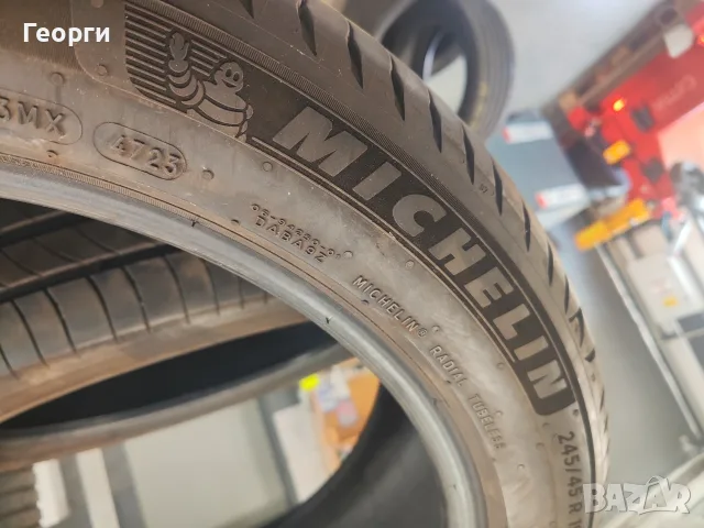 2бр. летни гуми 245/45/19 Michelin, снимка 8 - Гуми и джанти - 55831312