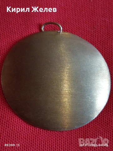 Етно винтидж сребърен медальон ITALI ITALIA GREA 925 Арт бижу 38694, снимка 4 - Колиета, медальони, синджири - 53015867