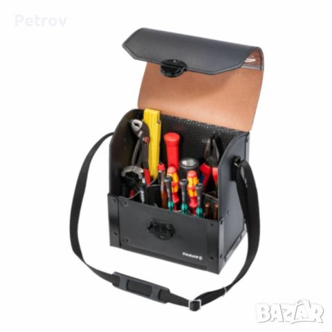 PARAT Made in Germany - ПРОФЕСИОНАЛНА Чанта от дебела естественна телешка кожа !!! От ГЕРМАНИЯ !!!!!, снимка 8 - Клещи - 38687781