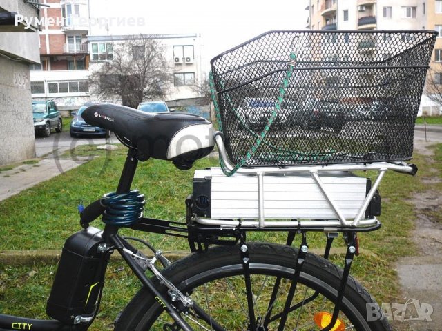 Велосипед с електродвигател (електробайк) 500W, 48V , снимка 7 - Велосипеди - 35395610