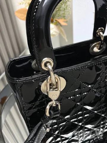 Christian Dior Lady Dior Mini – 20 см , снимка 3 - Чанти - 56467542