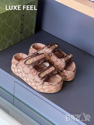 Gucci ⚜️ Guess⚜️Дамски Чехли, снимка 3 - Чехли - 54357579