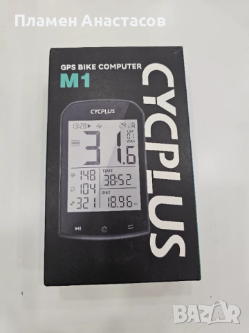 Cycplus M1 GPS компютър за колело, снимка 5 - Аксесоари за велосипеди - 53267271