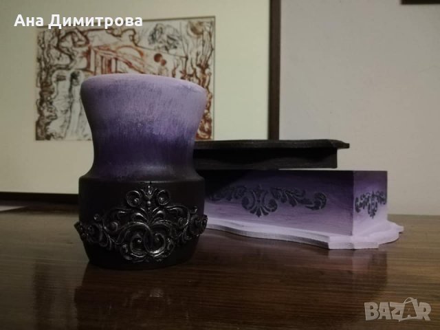 Ръчно изработена кутия, снимка 6 - Декорация за дома - 35652923