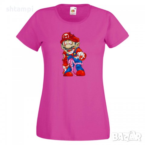 Дамска тениска Mario Zombie 6 Игра,Изненада,Подарък,Празник,Повод, снимка 10 - Тениски - 37238177