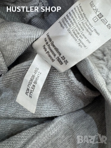 Мъжки суитшърт LACOSTE. Размер M/L, снимка 6 - Спортни дрехи, екипи - 54304522