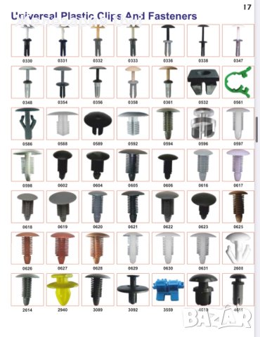 Авто клипс, снимка 18 - Аксесоари и консумативи - 40264971