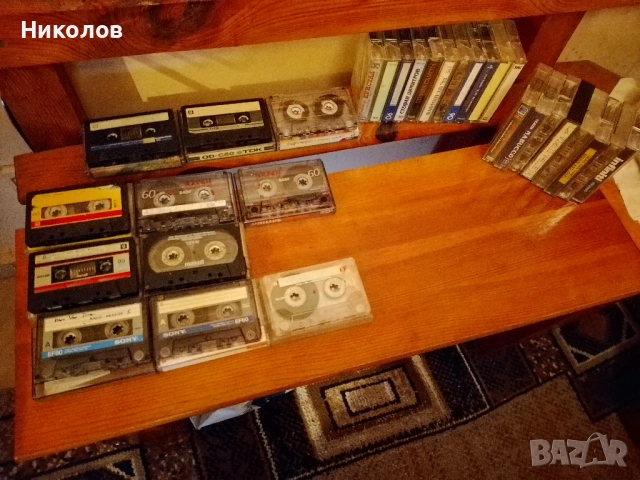 Аудиокасетки TDK, BASF, MAXELL, SONY, "11бр х 0,50€=5€"!+Подарък 20бр!!