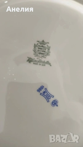 Weimar porcelain плато лукс, снимка 3 - Чинии - 53153122