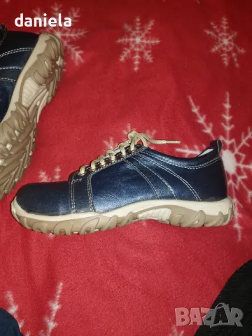 Естествена кожа 34-35номер, снимка 2 - Детски обувки - 48634664