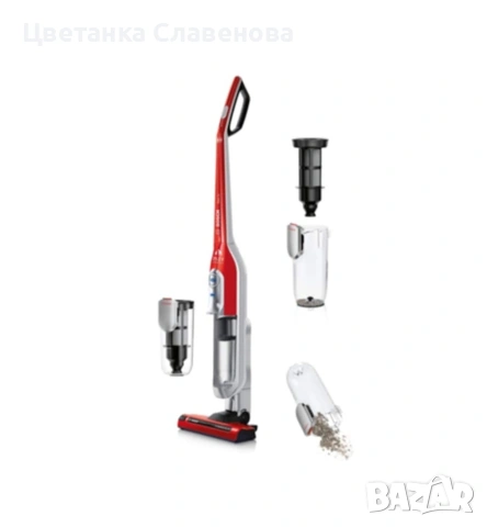 Безкабелна прахосмукачка Bosch Athlet BCH6ZOO, 25.2 V, Li-Ion, Сензор Bagless Technology,60 мин, снимка 3 - Прахосмукачки - 53175409