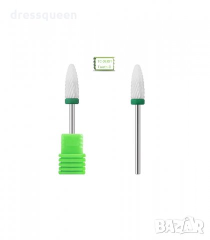 КЕРАМИЧНИ НАКРАЙНИЦИ, ФРЕЗИ ЗА ЕЛЕКТРИЧЕСКА ПИЛА - код  3092, снимка 9 - Педикюр и маникюр - 34131373