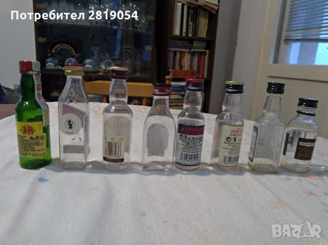 Мини бутилки от уиски за колекция, снимка 2 - Колекции - 31761920