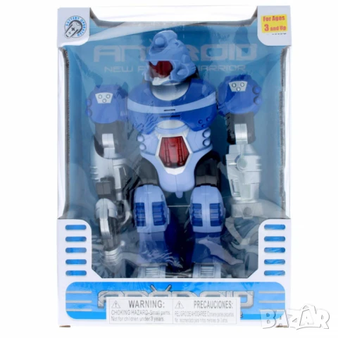 Интерактивна играчка робот Андроид – Светлини, звуци и екшън, снимка 2 - Други - 51067086