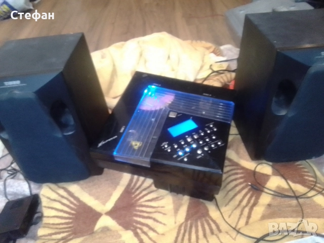 Аудио уредба със тонколони комплект 