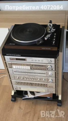 Колекционерски сет Marantz RACK  SM 500, SC 500, EQ 20D, SD 5010, ST310L, AT 6. ТТ 6150
