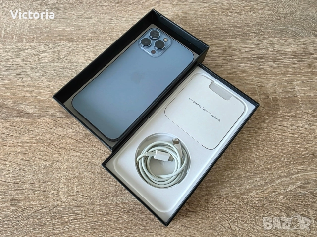 IPhone 13 Pro Max, 256gb, sierra blue, снимка 5 - Apple iPhone - 52099299