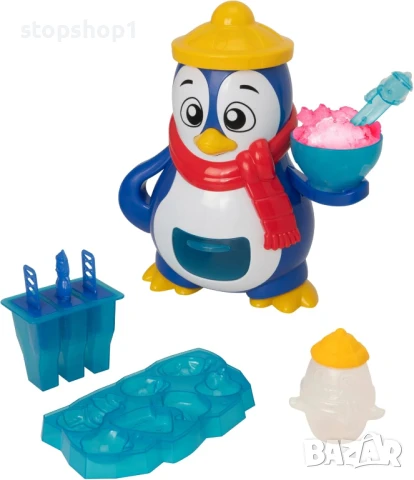 Играчка за лед "Полярен пингвин" | Хрупкава машина за лед с форма на пингвин за деца с форма на куб , снимка 2 - Образователни игри - 50738303