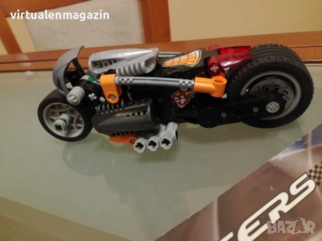 Конструктор Лего - модел LEGO Racers 8355 - H.O.T. Blaster Bike, снимка 3 - Конструктори - 42051109
