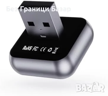 Нов Мини безжичен CarPlay адаптер Android Auto USB-C USB-A Wi-Fi 6 Bluetooth 5.3 кола телефон връзка, снимка 4 - Друга електроника - 56207598