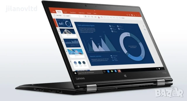 Лаптоп Lenovo X1 Yoga 1st i5-6300U 8GB 256GB 2560x1440 ГАРАНЦИЯ, снимка 2 - Лаптопи за работа - 51235936