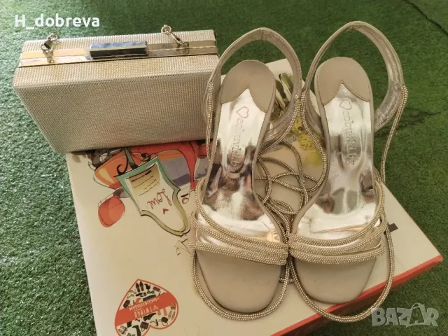 Токчета с камъчета и чанта с камъчета