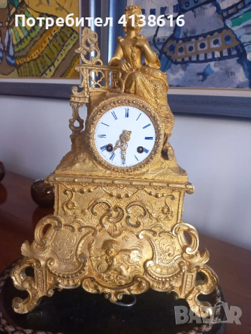 Античен настолен часовник