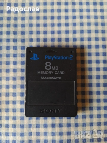 PS 2 memory card  8 MB  Sony