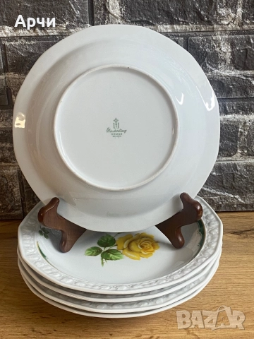 Баварски порцеланови чинии, снимка 4 - Чинии - 52700242