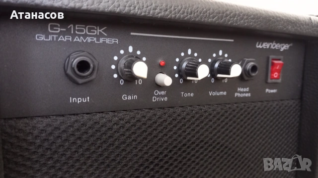 Weinberger G-15GK Guitar Amplifier - 36€, снимка 4 - Китари - 54334393