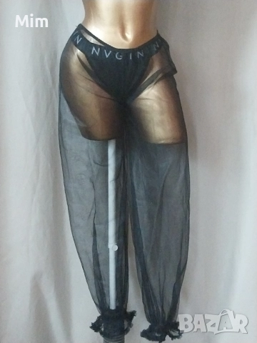 S/M Черен, прозрачен клин 