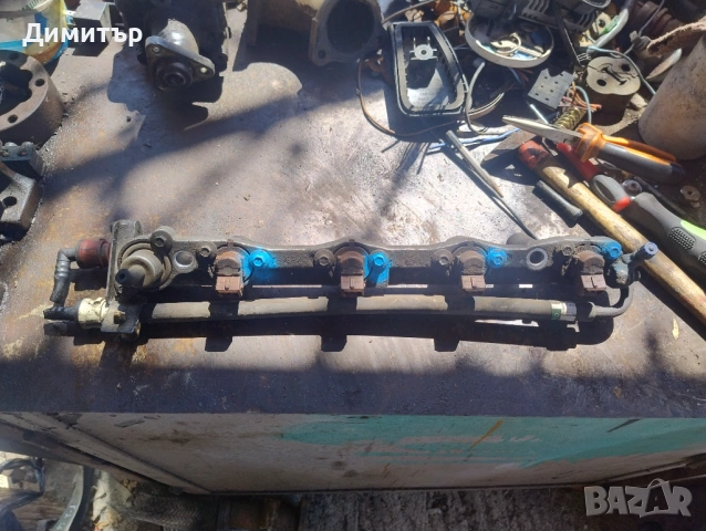 Дюзи + Рейка + Клапан За Форд Пума 1.4И 16В 1998г / Ford Puma 1.4I 16V 1998y