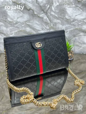 Gucci дамски чанти Различни цветове , снимка 7 - Чанти - 49478700