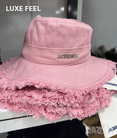 JACQUEMUS ⚜️ Унисекс Модел Шапки , снимка 2 - Шапки - 55890059