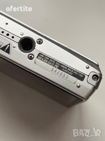 ✅ Sony 🔝 DSC T100, снимка 5 - Фотоапарати - 44359963