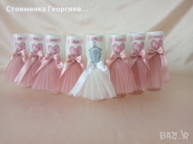 чаши за моминско парти с 3Д рокли , снимка 9 - Други услуги - 24170275
