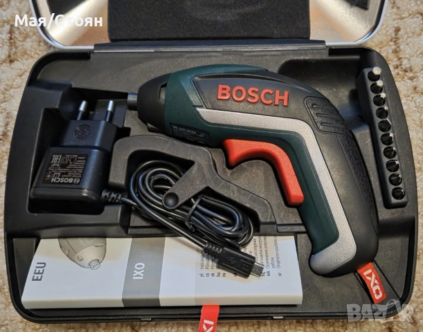 Акумулаторна отвертка Bosch IXO, снимка 5 - Винтоверти - 54352415