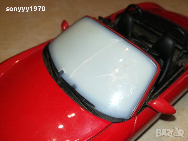 PORSCHE BOXTER 1/18-METAL-ВНОС GERMANY 3010231017, снимка 5 - Колекции - 42775560