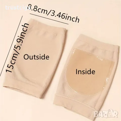 Унисекс чорапи против напукани пети и лакти, снимка 4 - Ортопедични стелки - 47389841