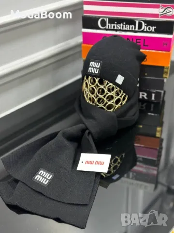 Miu Miu зимни шапки , снимка 3 - Шапки - 48250791