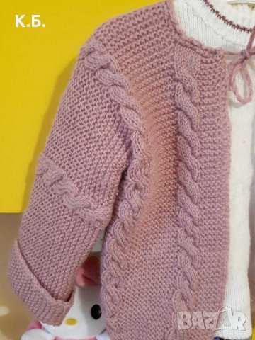 Комплект за момиченце р-р 74, снимка 2 - Жилетки и елечета за бебе - 31601805