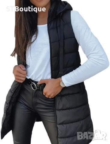 💖 Дамски елек с V-образно деколте 💖, снимка 4 - Елеци - 52303094