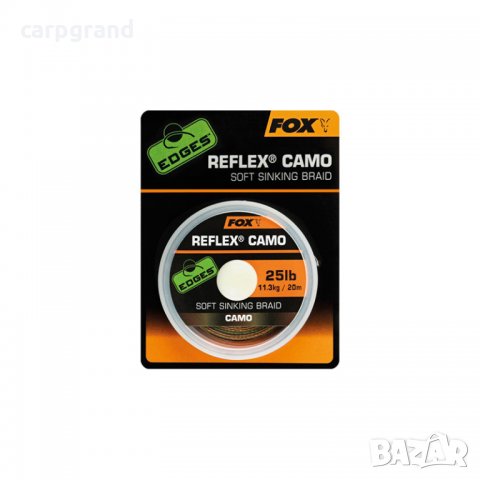 Повод FOX EDGES Reflex Camo 20м.
