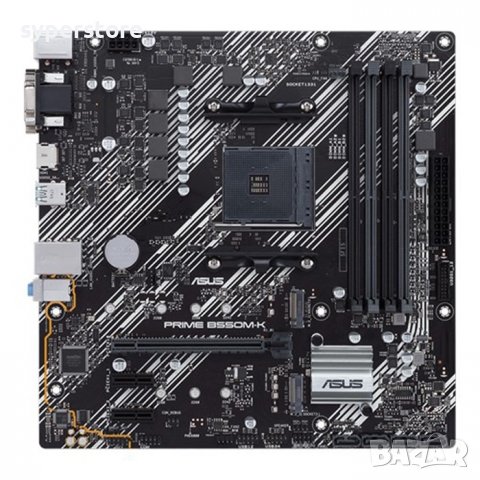 Дънна платка за компютър, ASUS PRIME B550M-K, SS300162
