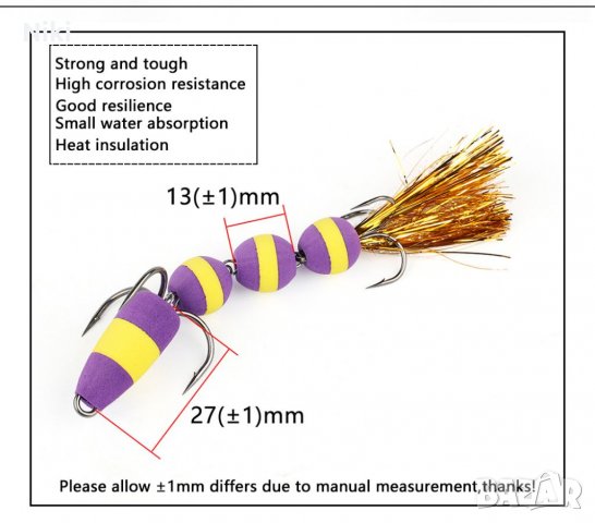 МАНДУЛА-Най-ефективната джиг примамка, снимка 2 - Стръв и захранки - 38033626