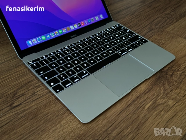 12' Apple MacBook 2016 Retina Display A1534 Silver 8GB RAM/256GB SSD/Бат 3ч, снимка 6 - Лаптопи за работа - 53273631