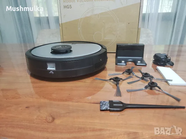 Чисто нов робот прахосмукачка Hoover HG5 – Разопакован, с резервни аксесоари, снимка 2 - Прахосмукачки - 55979449